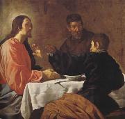 Diego Velazquez, Les Pelerins d'Emmaus (df02)